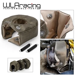 WLR - 100% Full Titanium T3 Turbo Blanket Turbo Heat Shield Fit : T2 T25 T28 GT28 GT30 GT35 And Most T3 Turbo WLR1303-2T/TBF03