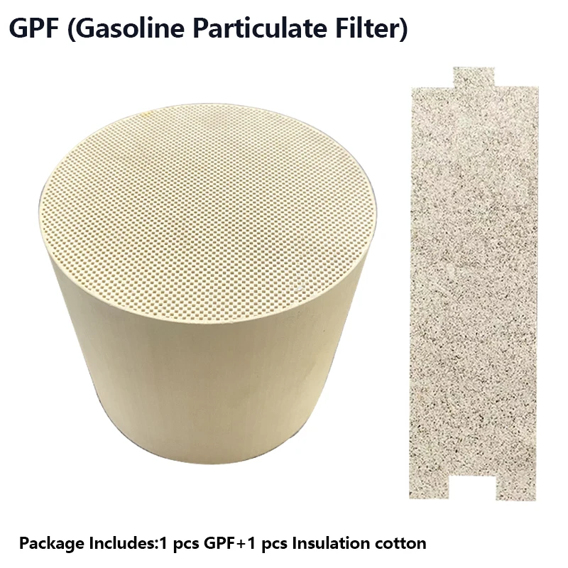 132x101.6mm petrol Particulate Filter High Efficiency Ceramic GPF For Engine Exhaust Systems Upgrade