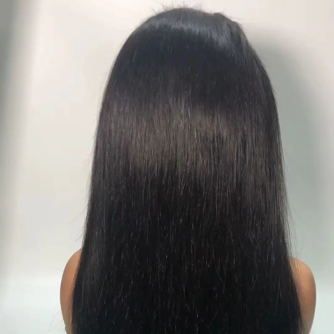 30 42Inch 13x4 13x6 HD Transparent Bone Straight Lace Front Wigs 250 Density 360 Full Lace Brazilian Human Hair Wigs For Women