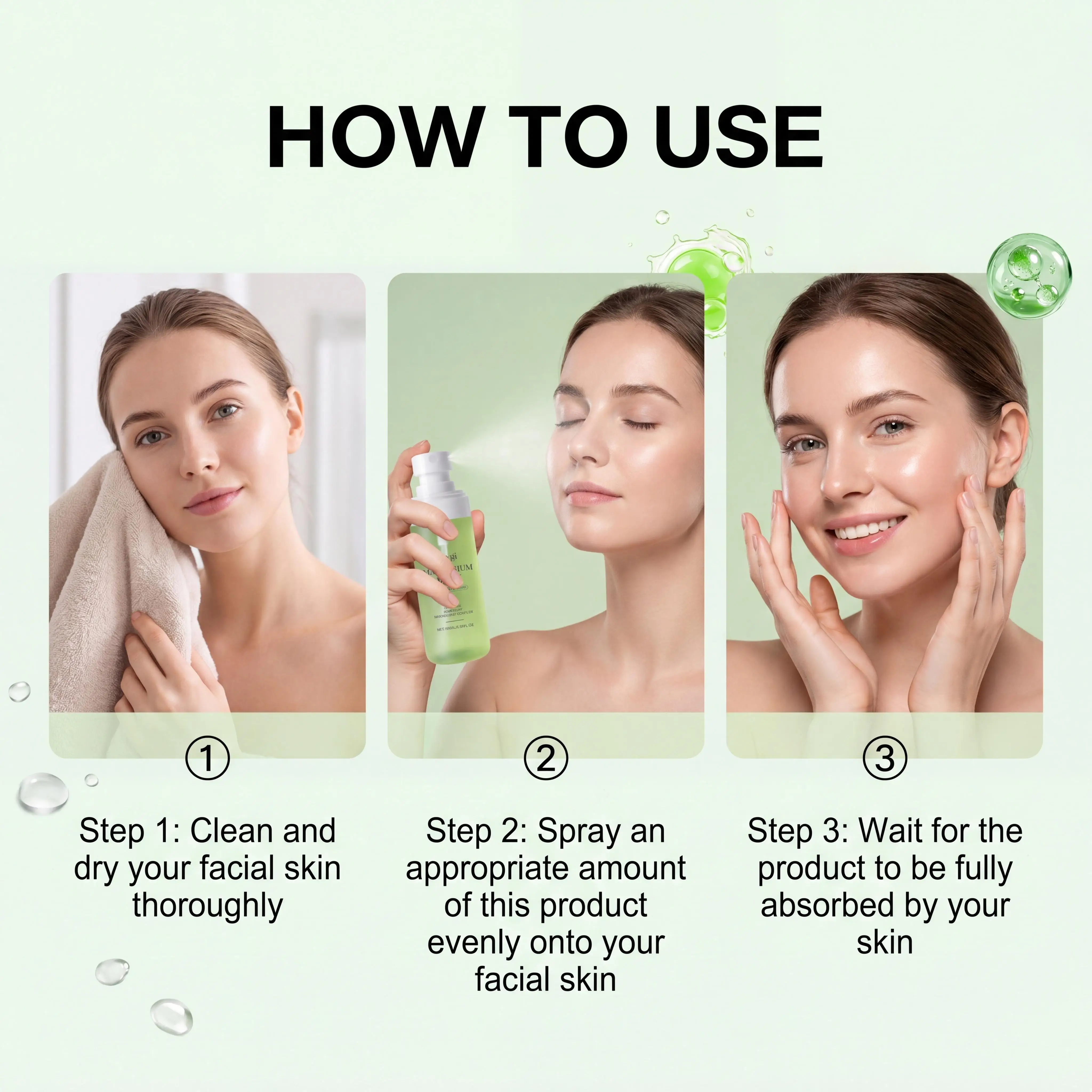 Hoygi Magnesium Milk Jelly Toner Mist Face Barrier Reset Redness Relief Cooling Smooth Skin Gentle Hydrating Moisturizing Facial Spray view 8