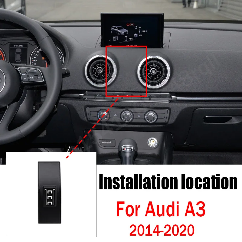 Uchwyt samochodowy do telefonu komórkowego uchwyt na podpórka do telefonu komórkowego Audi A3 A1 akcesoria