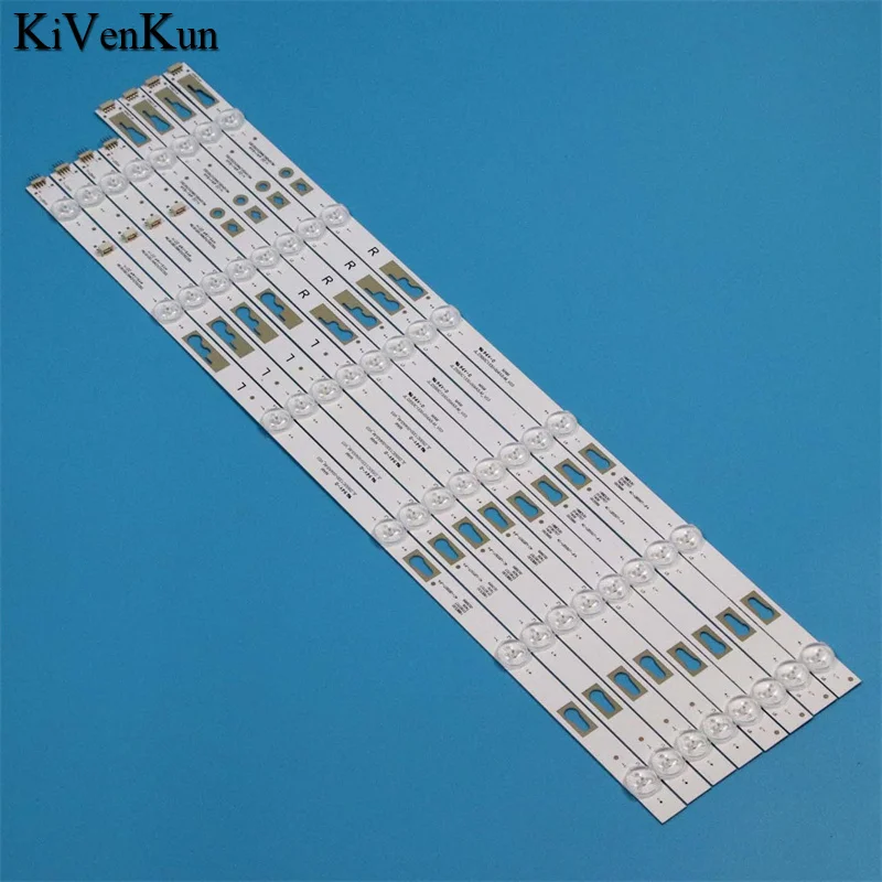 

8PCS/Set Brand New TV's LED Lamp Bars For TCL TH-55FS435Q Backlight Strips 55D1200 12*4 55HR332M12A0 V2 4C-LB550T-HRCC Tapes