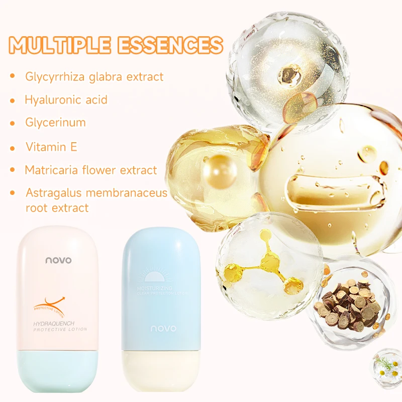 برايمر وكريم واقي، تحديد لون البشرة وتفتيحها، مقاوم للماء والعرق، تحكم في الزيت ومغذي #4