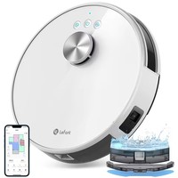 M1 Robot Vacuum Cleaner with Multi-Floor Mapping, 4000Pa, 4000 mAh Battery, LDS Navigation,APP/Alexa,smart Home appliance