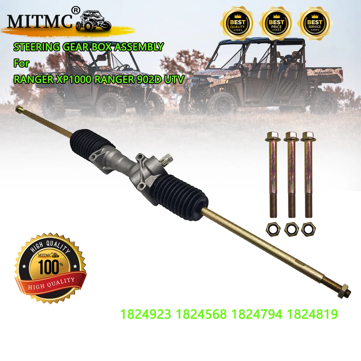 

Steering Gear Box Assembly For Polaris RANGER XP1000 RANGER 902D UTV 1824923 1824568 1824794 1824819