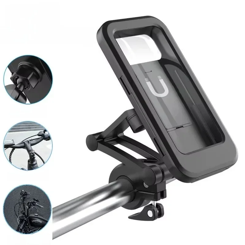 AliExpress YANGGLOB Waterproof Motorcycle Bike Mobile Phone Holder Support Universal Bicycle GPS 360° Swivel Adjustable Motorcycle Cellphone Holder