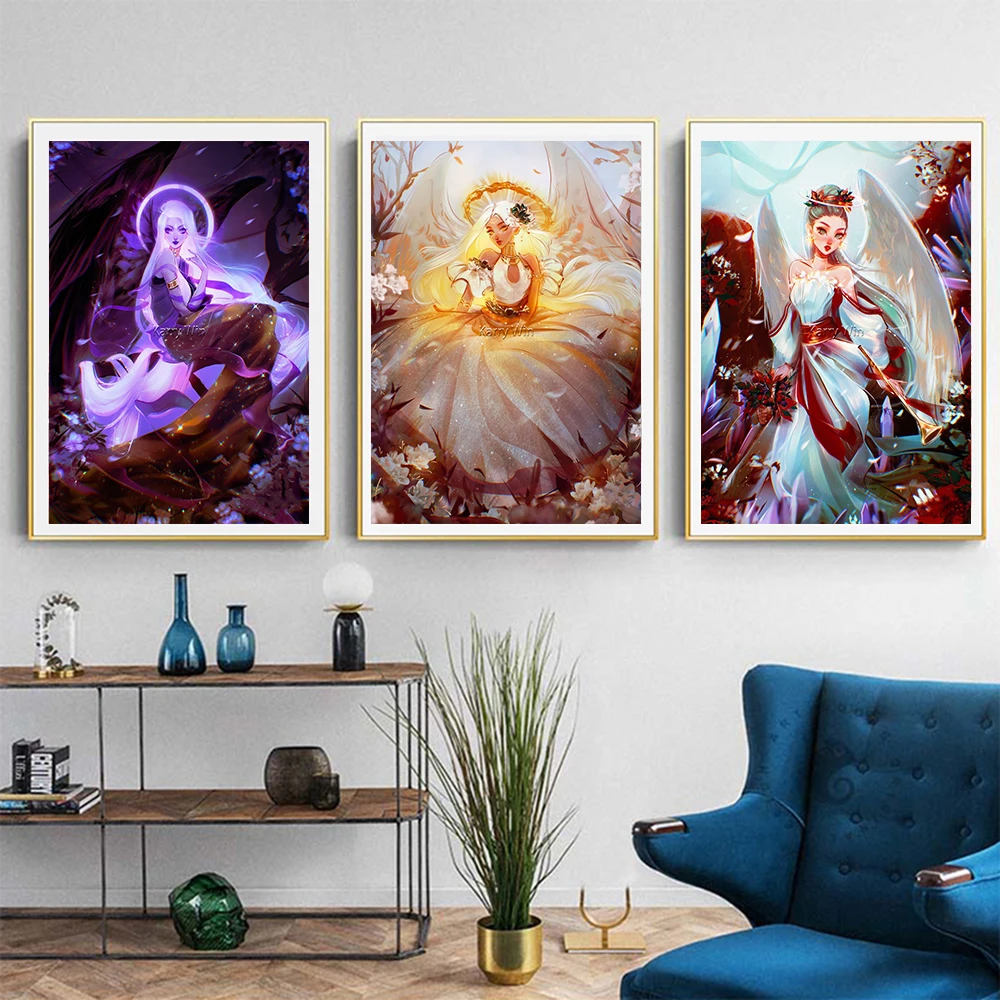 5D Angel Diamond Painting Soul Angel Wisdom Angel Art Fate Angel Hobby Embroidery Hope Angel Cross Stitch Mosaic Home Wall Decor