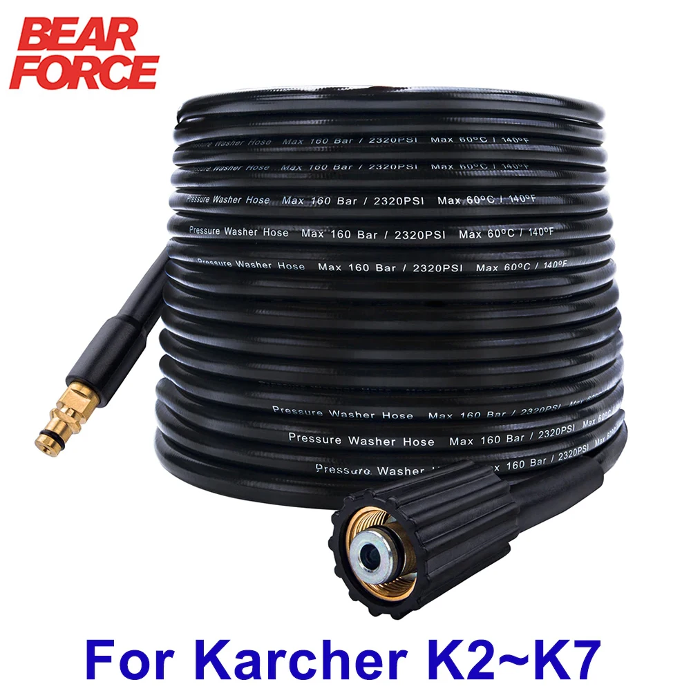 10m High Pressure Washer Hose Pipe Cord Water Cleaning Hose for Karcher Pressure Washer Sink