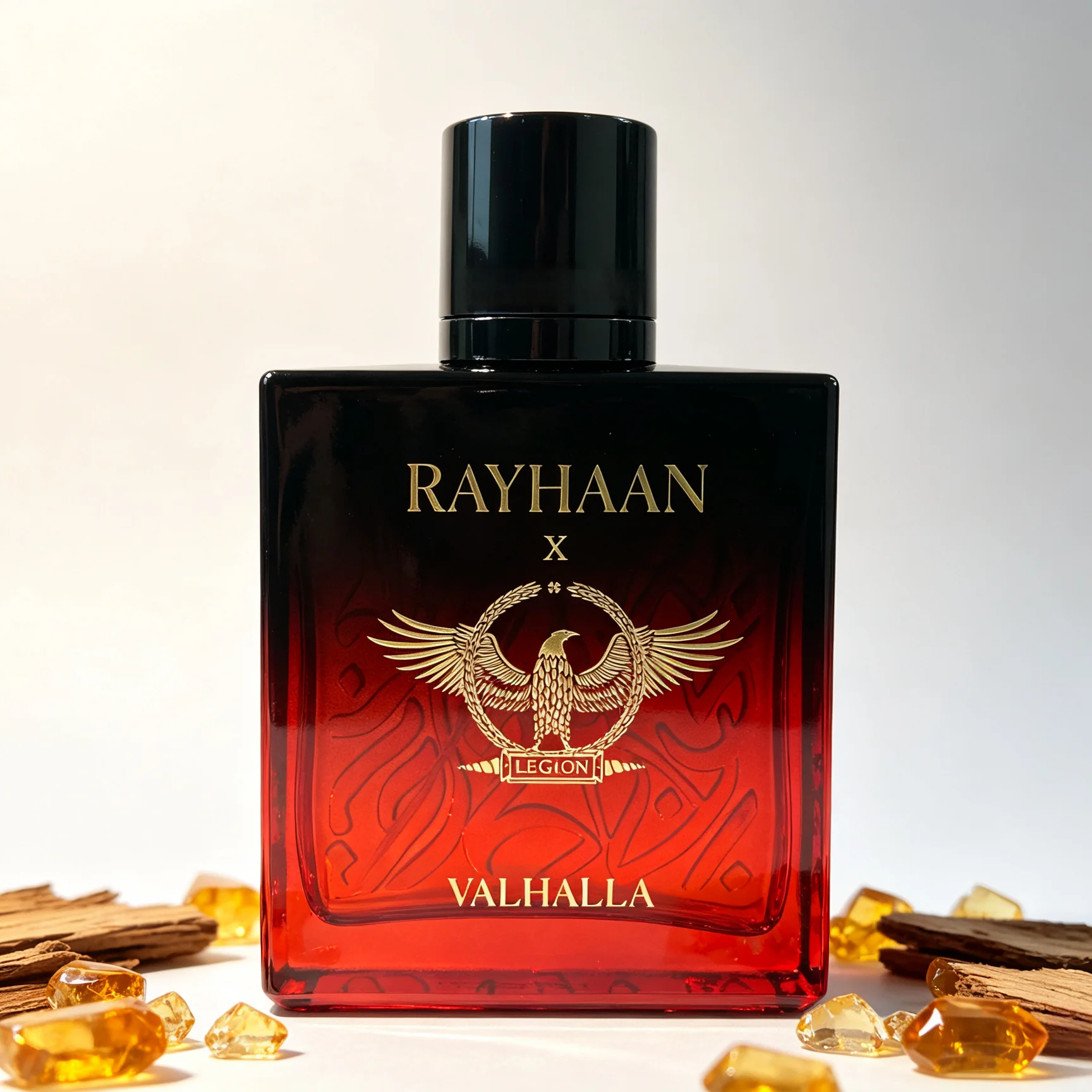 Parfum pour homme Woody Gourmand Rayhaan Valhalla, eau de parfum longue tenue, choix de cadeau haut de gamme pour les messieurs, 100 ml