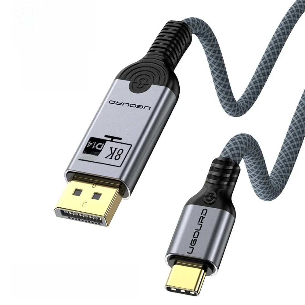 Kabel Thunderbolt 3/4 USB-C do DP 8K typu C do Displayport Adapter kabla 4K144HZ DP1.4 do Macbook Pro iPad Dell XPS Switch — zdjęcie produktu 7