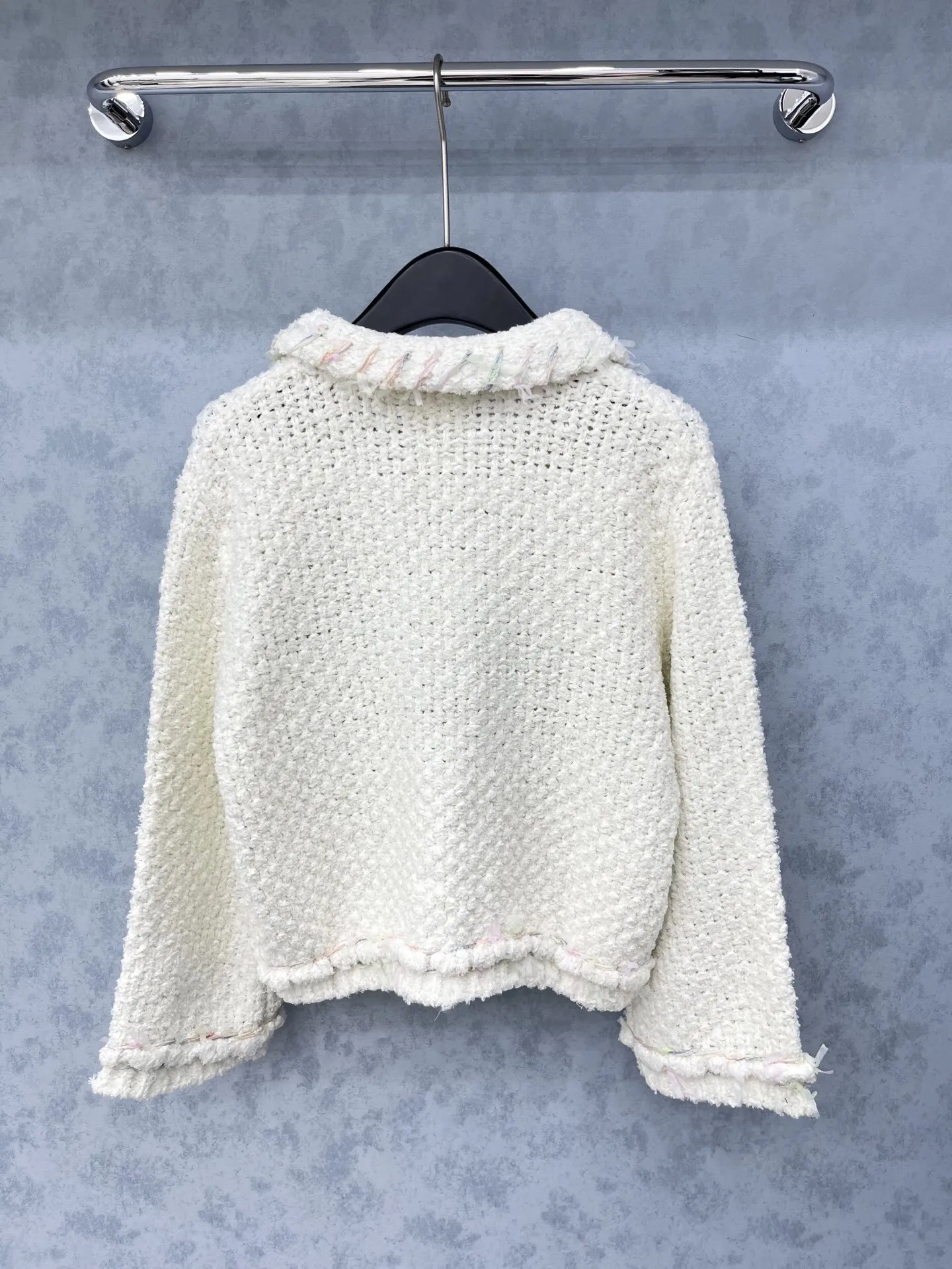 

High Quality Autumn Winter Women's Casual Fashion Knitted Lapel Patchwork Buttons Pockets Cardigan Sweater J047Q