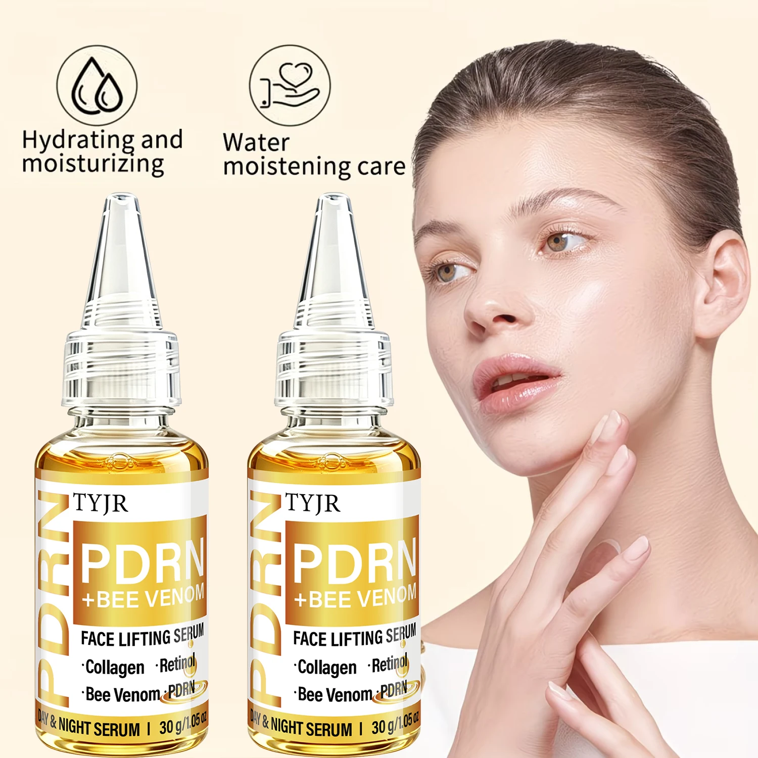 Bee Venom Face Serum Collagen - The Ordinary Serum Hyaluronic Acid recension och pris