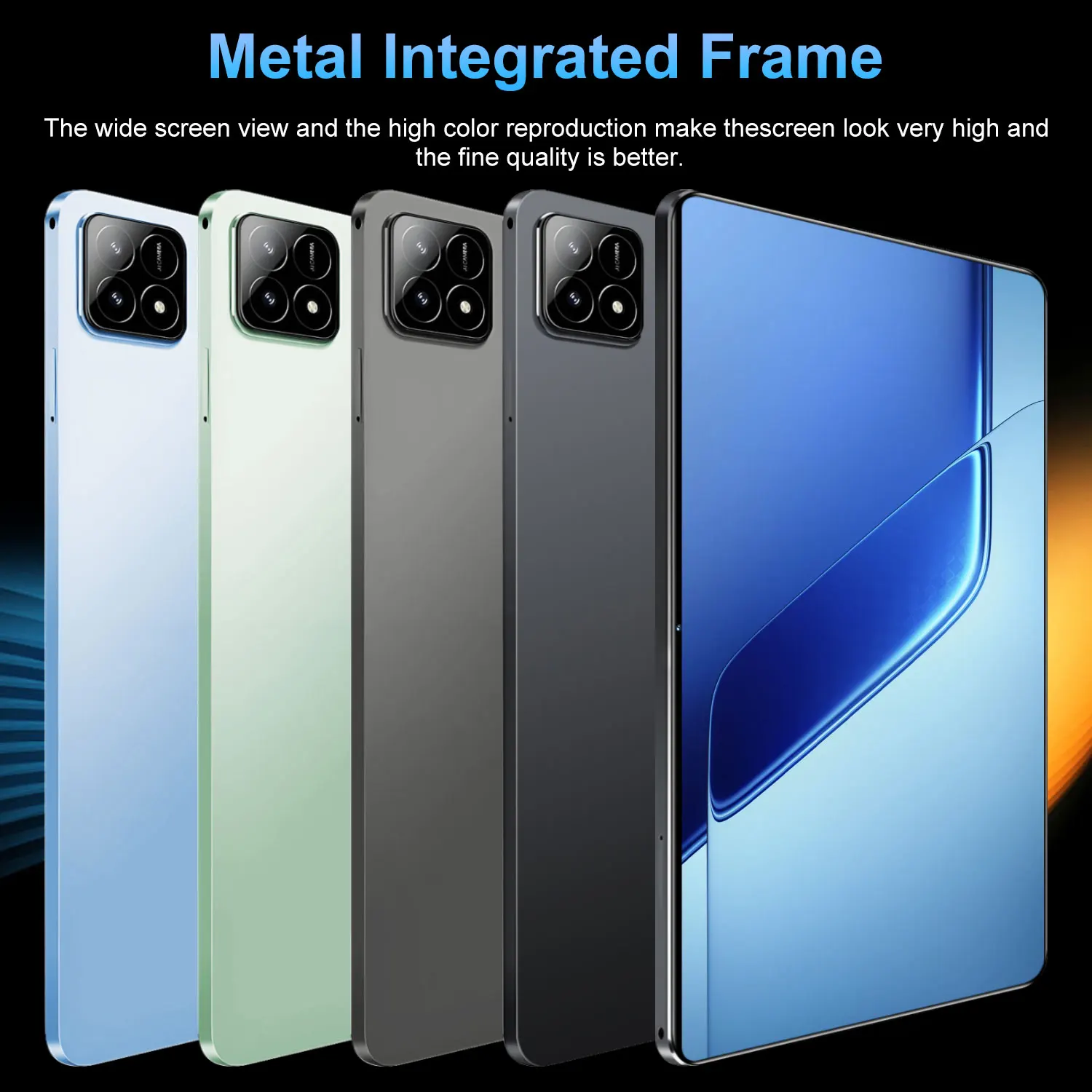 Immagine 3: Nuovo Tablet 5G con 10 Core, Schermo 4K HD da 10.36 Pollici, 16GB RAM, 1TB ROM, 12000mAh, Android 13.0, Dual SIM, Bluetooth, Rete WiFi