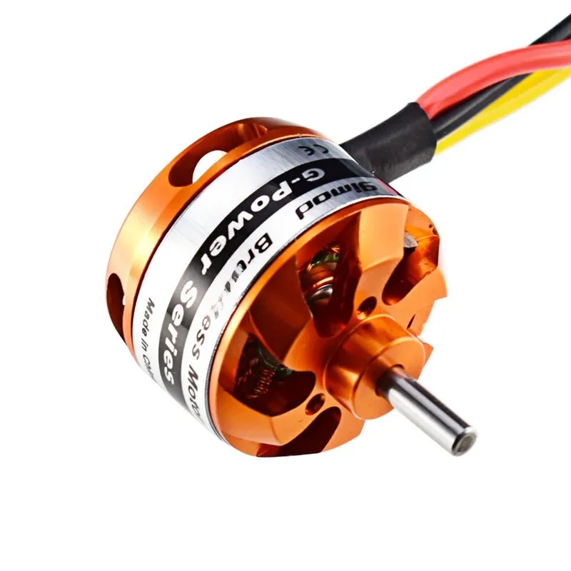 NIEUWE Borstelloze Motor 2-3S 2-4S D3530 D3536 D3542 D3548 Voor RC Mini Multicopters Stationaire Vliegtuigen - afbeelding 2
