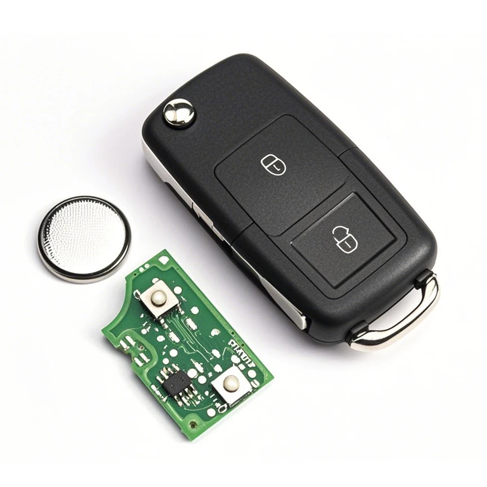 Remote Control Key with Electronics 434mhz for VW Golf V Seat Leon Skoda Octavia and more 1K0959753G