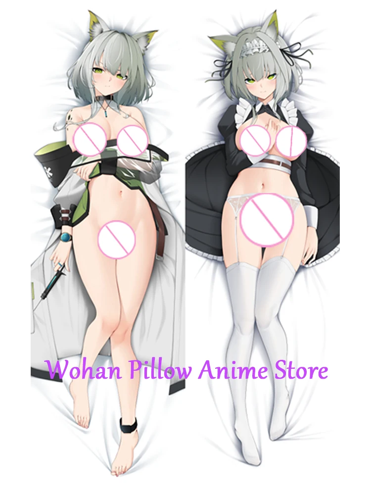 

Dakimakura Anime Pillow Cover Kal’tsit Double Sided Print Life-size Halloween Christmas Decoration