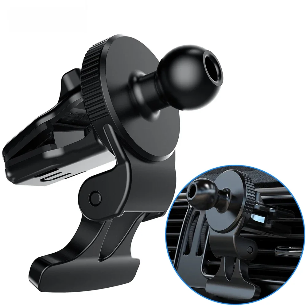 Clip universel de ventilation de voiture, Base à tête sphérique de 17mm pour Support de téléphone portable de voiture, Support de sortie d'air de voiture, accessoires de Support de téléphone portable