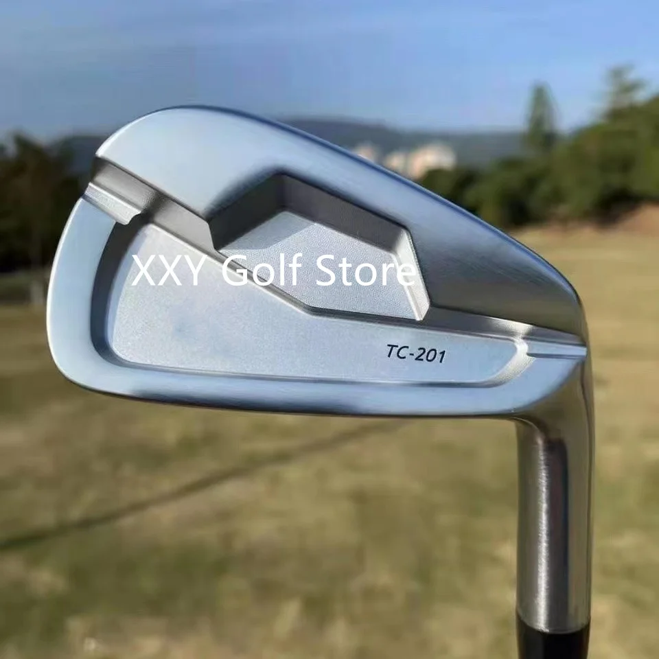 

Men's Golf Clubs silvery TC-201 Golf Irons fourth generation 7pcs 4-9P R/S/SR Flex Steel/Graphite Shaft