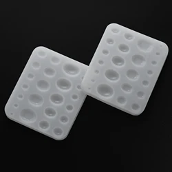 Mother Milk Faceted Cabochon Silicone Mold Oavl Epoxy Resin Keepsake DIY Jewelry Making Supplies 1507051