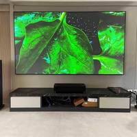 120 inch ALR Projector Screen 16:9 Ambient Light Rejecting T-Prism Fixed Frame Screen for Ultra Short Throw Projector 4K 3D