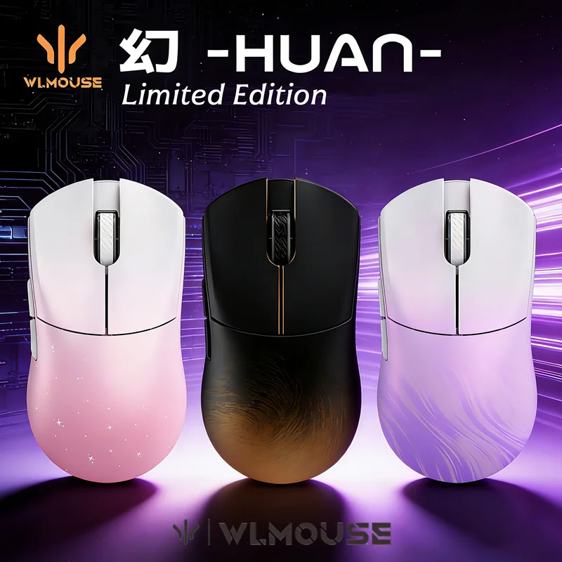 WLMOUSE HUAN Wireless Mouse Magnesium Gaming Esports Mouse PAW3950 WLMOUSE HUAN Wireless Mouse Magnesium Gaming Esports Mouse PAW3950