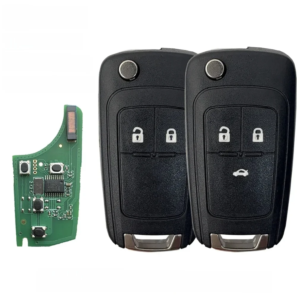 YOCASTY 433MHz PCF7941E clé de voiture à distance pour 2009 - 2017 Chevrolet Opel Vauxhall Astra J Corsa Tourer Insignia E Zafira Mokka