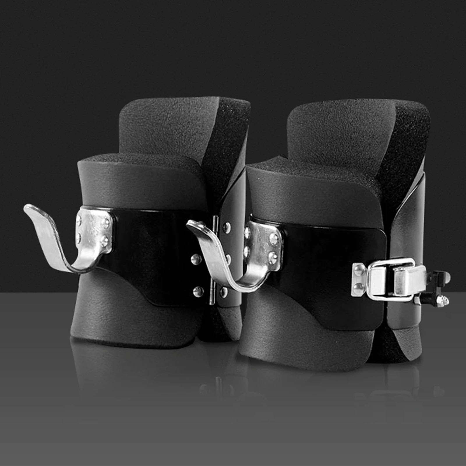 Botas Anti-Inversión con Banda de 2m para Colgar de la Pared, Ejercicios Abdominales, Ab Crunch, Sit Up, Entrenamiento, Equipo de Gimnasio y Fitness