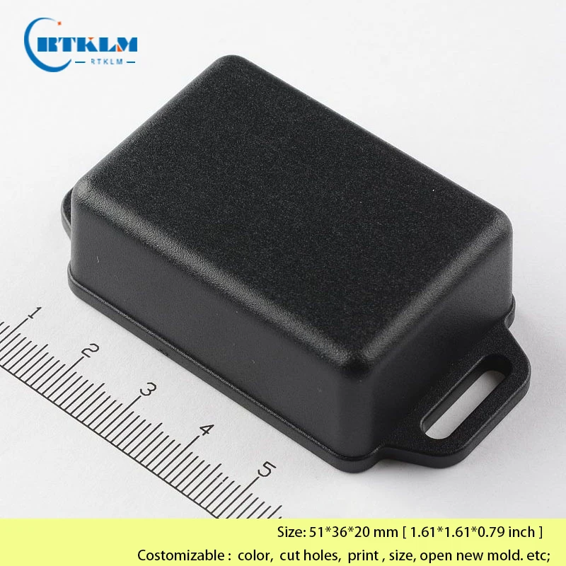 Obudowa skrzynka przyłączowa małe skrzynka elektroniczna DIY obudowa z abs do obudowy wzmacniacza z tworzywa sztucznego 51*36*20mm — zdjęcie 6