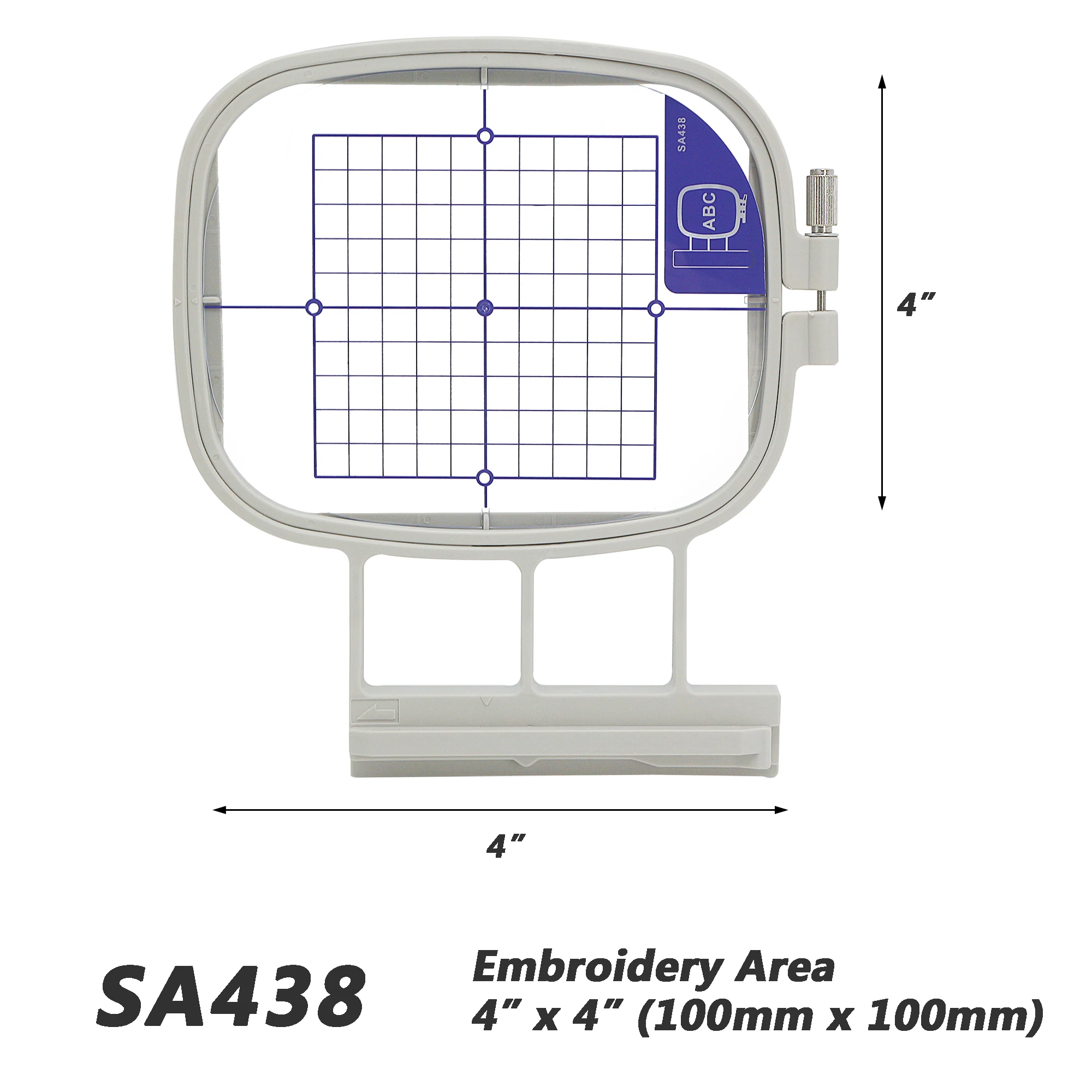 Embroidery Hoop for Brother, Babylock Sewing Machine Frame, V3, V7, NQ1600E, NQ1400E, Innovis, SA437, SA438, SA440, SA439, SA441