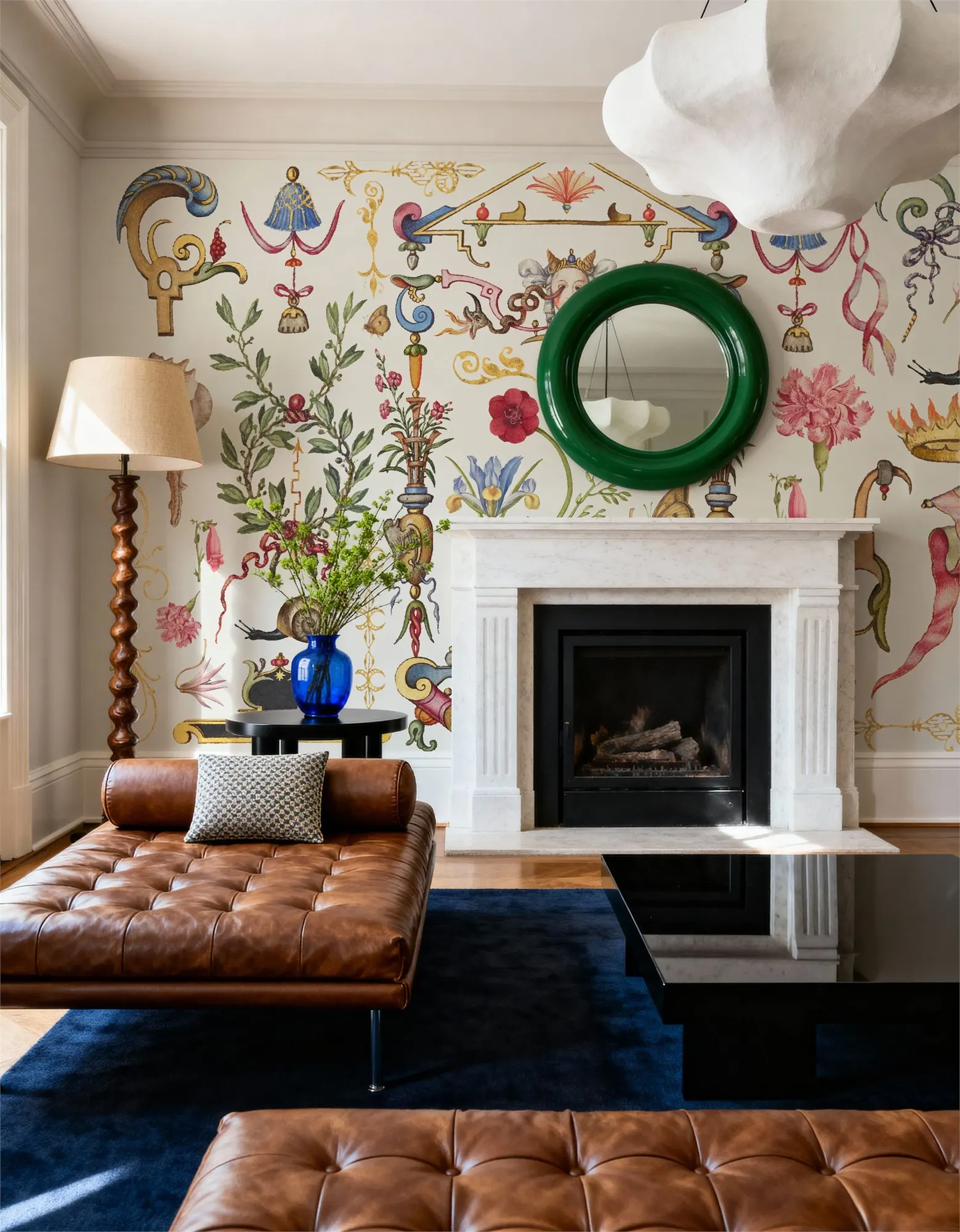 The Victorian Custom Wallpaper Wall Mural for Living Room