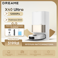 Dreame X40 Ultra Robot Cleaning