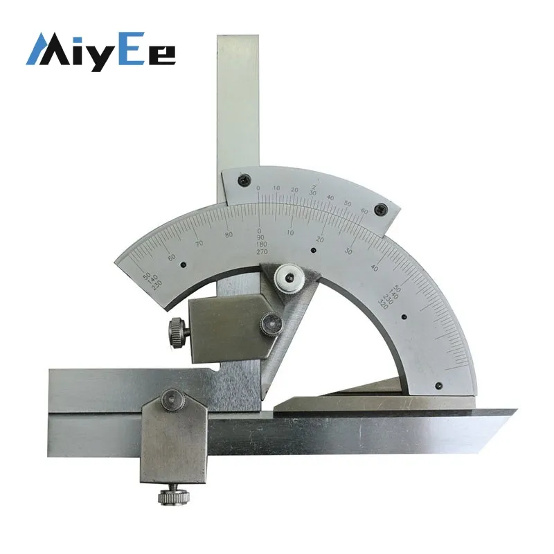 

DC58-320 320 ° Универсальный транспортир, прецизионный транспортир с нониусом, инструмент для поиска угла для деревообработки