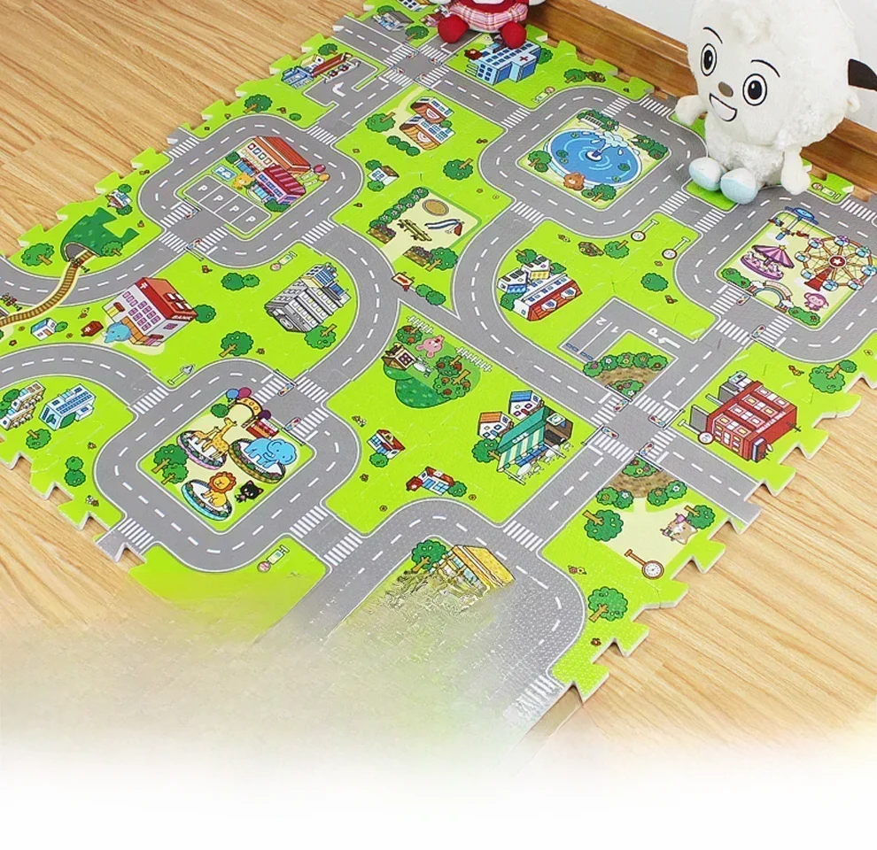 Baby Play Mats EVA Foam Puzzle Mat 30*30CM/set Children Room Activities Game Mat for Baby Interlock Floor Carpet Toys Gift