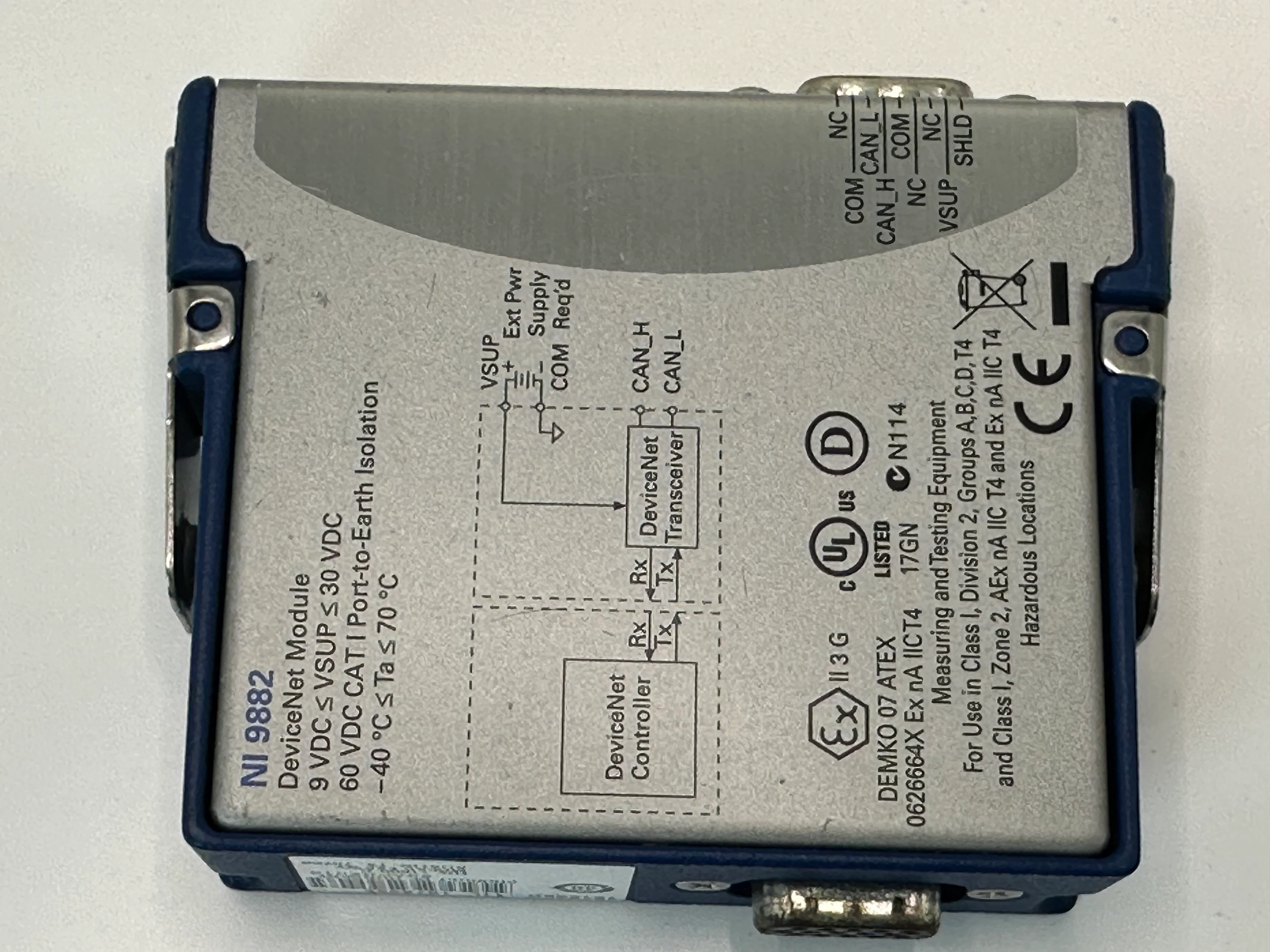 National Instruments NI-9882 CANopen Module