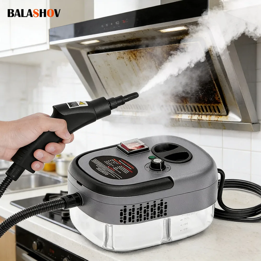 2500 W Hochtemperatur- und Druck-Handdampfreiniger, Klimaanlage, Hundehaube, Auto-Dampfreinigung, V, EU-Stecker