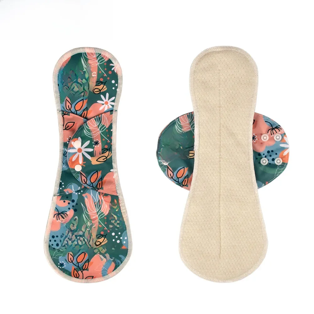 BIAI serviette hygiénique antibactérienne serviettes menstruelles lavables serviette hygiénique réutilisable serviette hygiénique respirante pour femmes dame