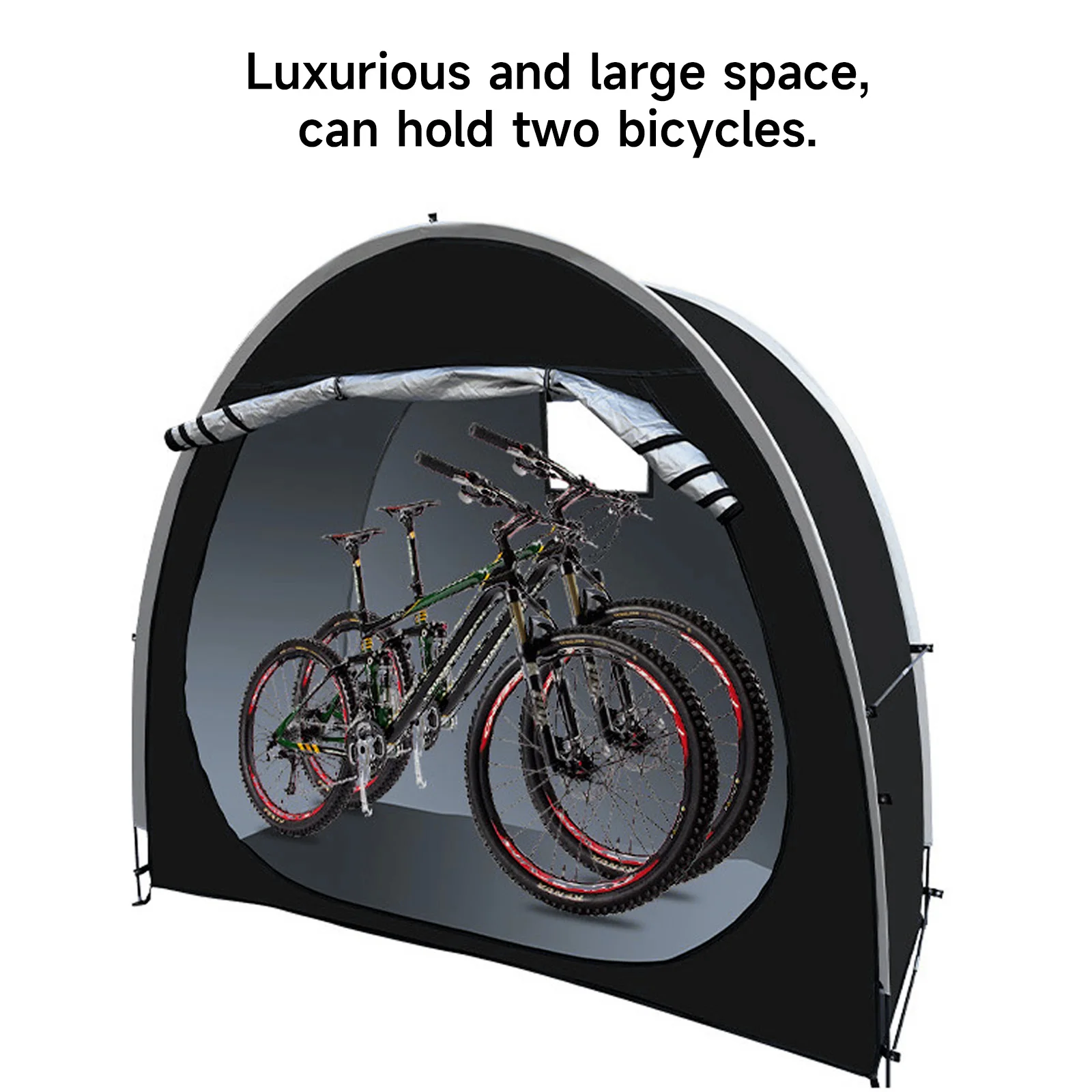 200*80*165CM Outdoor Storage Parking Mountain Bike Tent Large Space Foldable Portable Rainproof And Dustproof Cycling Tent