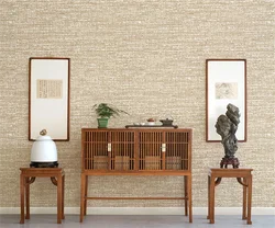 beibehang Modern Grass Linen Texture Wall paper Roll Solid Vinyl Flat Wallpaper Retro Industrial Wallpaper