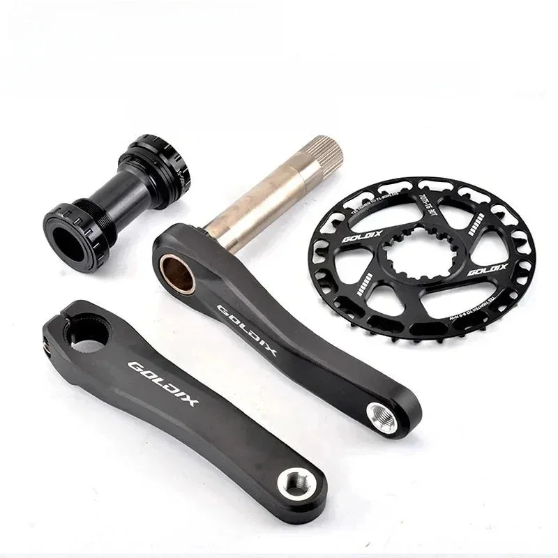 AliExpress NONE Ultralight Children's Bicycle Crank 110mm 127mm 140mm 150mm 155mm 160mm Crankset for Kid Support 7-12Speed Bike Accessories