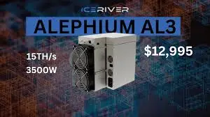 BR BEST OFFER AL3 Alephium Miner from Ice River: A Complete Review on Profitability,