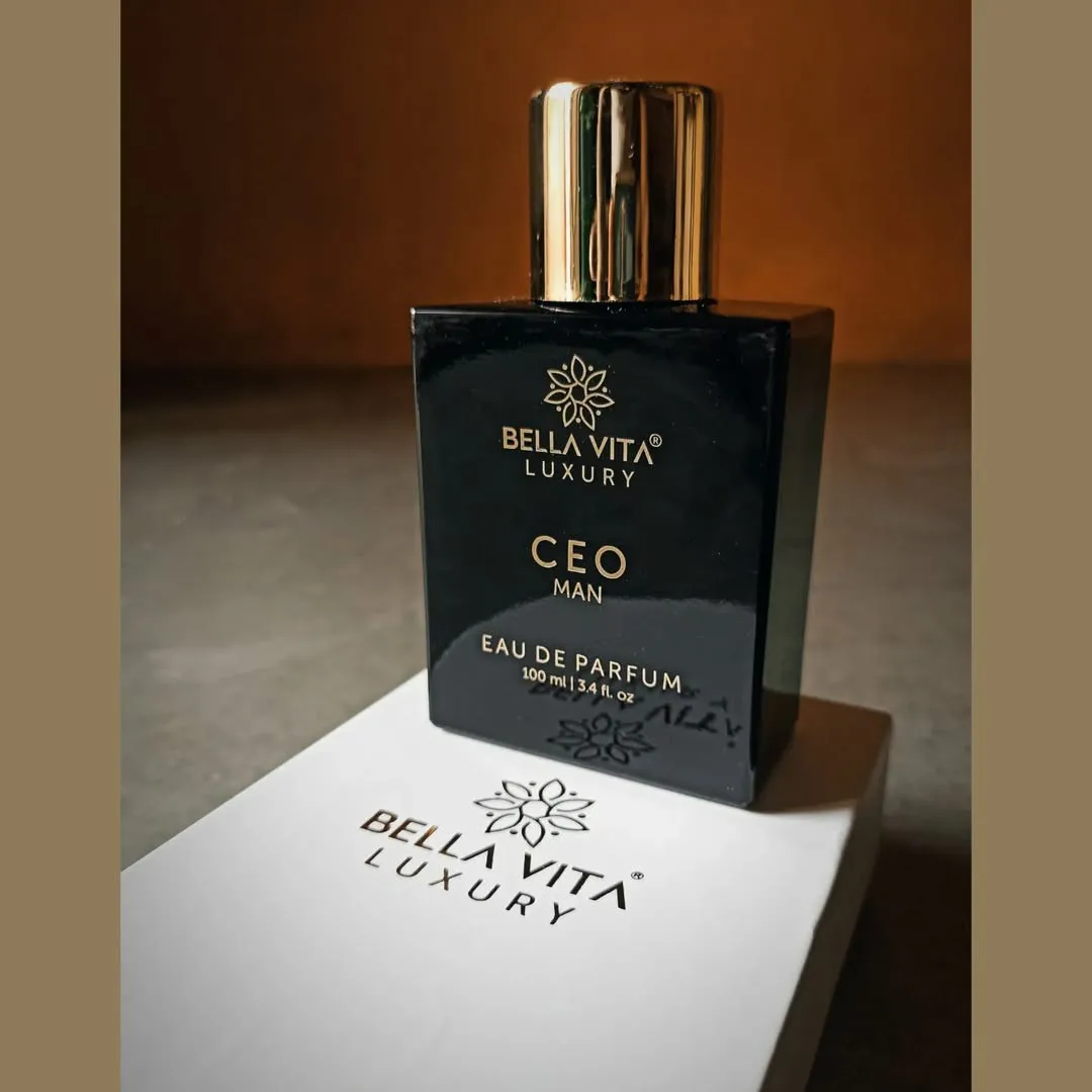 بيلافيتا الفاخرة Ceo Man Eau De Parfum للرجال 3.38 Fl.Oz | الحمضيات الطازجة واللافندر العطري طوال اليوم | تونكا، فيتيفر، قاعدة موس #3
