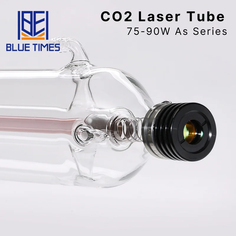 Bluetimes Yongli A1s 75-90W CO2 Laser Tube Dia. 80mm for CO2 Laser Engraving Cutting Machine A1s