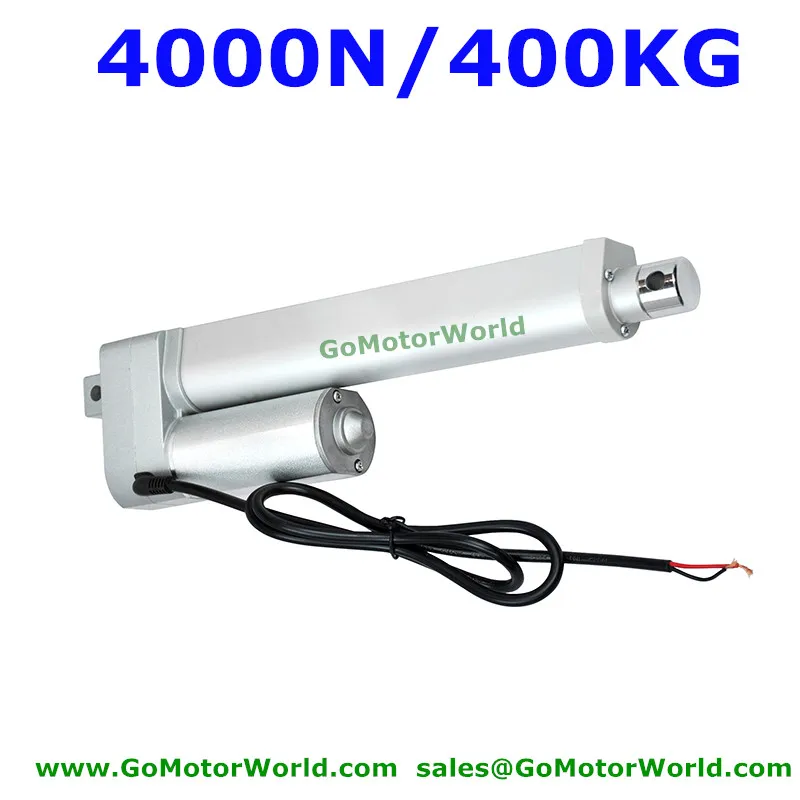 12Volts 24Volts Electric Linear Actuators quiet noise heavy duty 4000N 400KG 880LBS force customized spcification