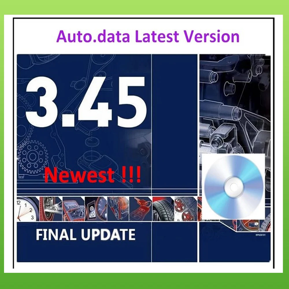 Autodata 3.45 Car Repair Auto Diagnostic Virtual Box data 3.45 Car Tool Update to 2014 New Version