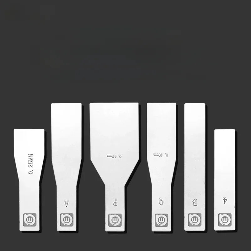 AMAOE – grattoir à étain Non magnétique en acier inoxydable, pour téléphone portable, haute dureté, CPU BGA NAND DDR IC, lame de réparation de soudage de puces