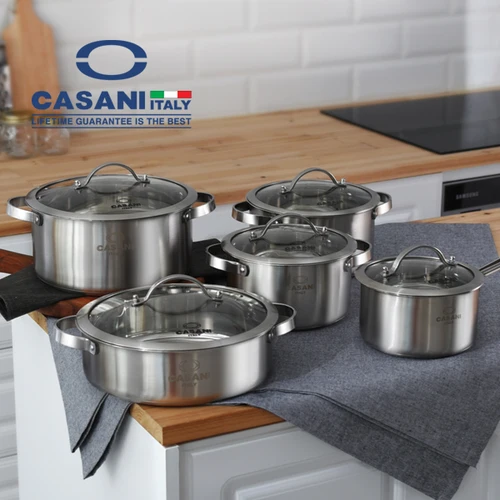 전문 압력 쿠커, 튼튼한 알루미늄 방폭 요리 냄비, 가스 쿠커 냄비, 3L, 5L, 7L 