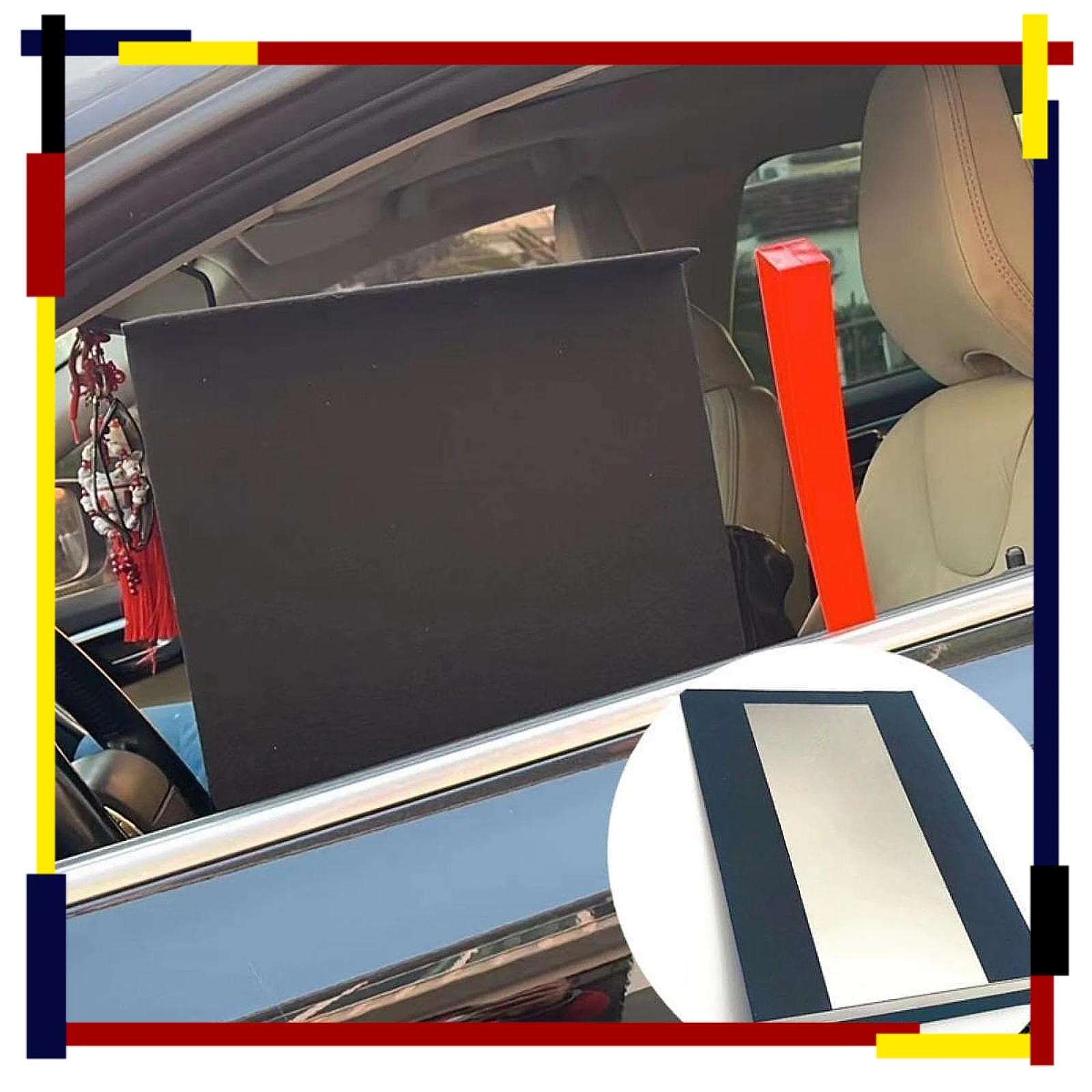 DIY Paintless Removal Car Window Glass Repair Convenient Car Dents Repair Metal Plate Accessories Paint Dents Repair Tool