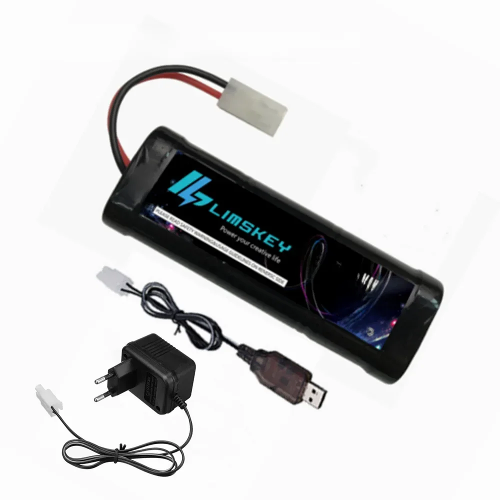 7.2V Batterij 6800Mah 5000Mah Sc Nimh Batterijen Pack Voor Rc Auto Vrachtwagen Buggy Boot Tank 7.2V ni-Mh Baterias Met Tamiya Connectors - afbeelding 2