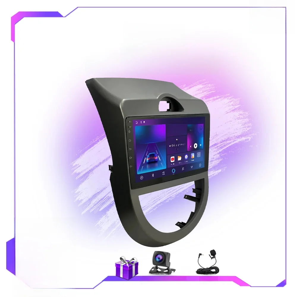 4G Wifi Android Autoradio Voor Kia Soul 2008-2011 Multimedia Videospeler Navigaion Gps Carplay Auto Head Unit Stereo 8 + 128Gb - afbeelding 2
