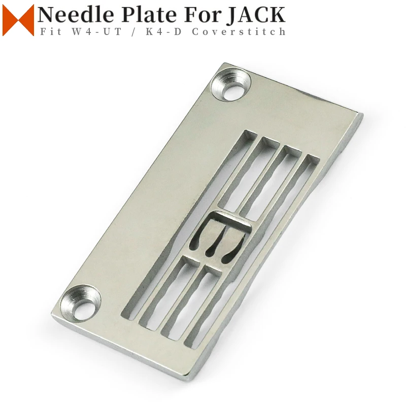 30115067 30115068 Throat Plate Fit JACK W4-UT, K4-D Coverstitch Sewing Machine Parts Genuine Quality Needle Plate 3X5.6 3X6.4